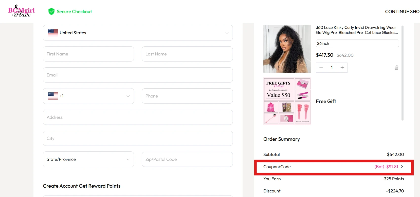 BGM Girl discount code Bot verified checkout.png